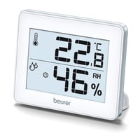 Beurer HM16 Thermo Hygrometer, Silver 1