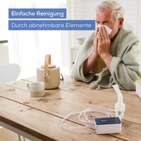 Aparat de aerosoli Beurer IH 15 pentru tratarea răcelii, astmului și BPOC, dispozitiv portabil pentru terapie respiratorie 4