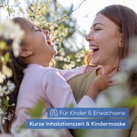 Beurer IH 18 inhalator bijeli - za respiratorne bolesti, astmu i KOPB, raspršivač lijekova za odrasle i djecu, kompaktan dizajn 4