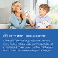 Inhalator portabil Beurer IH 57 cu acumulator – nebulizator silențios pentru utilizare acasă și în călătorii 3
