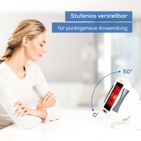Lampă cu infraroșu Beurer IL 50 Alb - 300W, Ecran reglabil, pentru tratarea răcelii și a tensiunii musculare, Dispozitiv medical 5