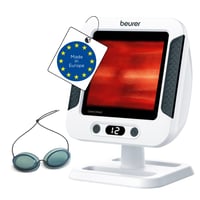 Lampă cu Infraroșu Beurer IL 60 300 W – Dispozitiv Medical cu Placă din Ceramică de Sticlă cu Protecție UV, Ecran Ajustabil, pentru Tensiuni Musculare și Răceală 1