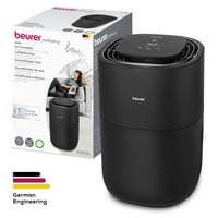 Zvlhčovač vzduchu Beurer LB 200 s technológiou studenej evaporácie, 3 úrovne zvlhčovania, funkcia sušenia filtra, pre miestnosti do 30 m², 200 ml/h 6