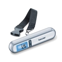 Digitálna batožinová váha Beurer LS 06 s LCD displejom, integrovaným 1 m meracím pásom, na kontrolu príručnej batožiny, max. 40 kg, na cestovanie 1