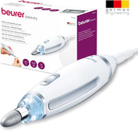 Set manichiură și pedichiură electric Beurer MP 62, 10 accesorii, lumină LED, husă de depozitare, alb 7