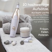 Set Manichiură și Pedichiură Electric Beurer MP 64 cu Acumulator - Kit pentru Îngrijirea Unghiilor 3