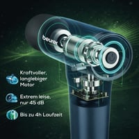 Pistol de masaj Beurer PowerReload Compact - cu 5 capete, 5 trepte de intensitate, masaj al punctelor trigger, relaxare și regenerare musculară, funcționare silențioasă 3