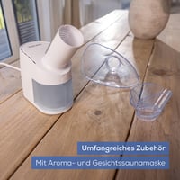 Beurer SI 40 Párásító Inhalátor Száj, Orr és Torok Nedvesítésére, Sóoldat és Illóolaj Porlasztás, Csendes Működés 5