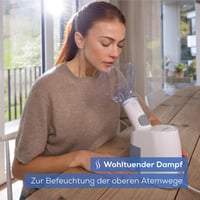 Beurer SI 40 Párásító Inhalátor Száj, Orr és Torok Nedvesítésére, Sóoldat és Illóolaj Porlasztás, Csendes Működés 2