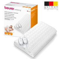 Beurer TS 26 električna poddeka 150x140 cm, XXL veličina, za 2 osobe, posebno podesive toplinske zone, 3 razine temperature, perivo u perilici rublja 6
