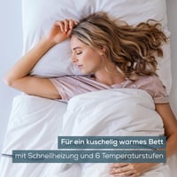 Beurer UB 75 električna poddeka 150x80 cm, 6 stupnjeva temperature, brzo zagrijavanje, pamučna gornja strana, automatsko isključivanje, perivo u perilici rublja 3