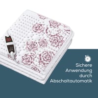 Beurer UB 75 električna poddeka 150x80 cm, 6 stupnjeva temperature, brzo zagrijavanje, pamučna gornja strana, automatsko isključivanje, perivo u perilici rublja 4