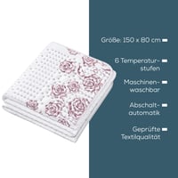 Beurer UB 75 električna poddeka 150x80 cm, 6 stupnjeva temperature, brzo zagrijavanje, pamučna gornja strana, automatsko isključivanje, perivo u perilici rublja 8