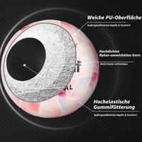 Beurseaf Volejbalová lopta na plážový volejbal, veľkosť 5 - na vnútorné aj vonkajšie použitie - s ružovým vzorom 2