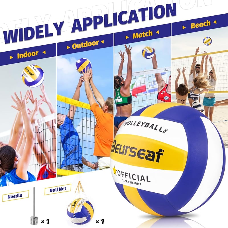 Beurseaf Soft Touch Röplabda 5-ös Méret Strand és Sporthoz
