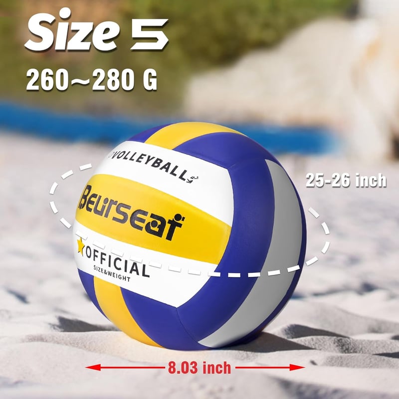 Beurseaf Soft Touch Röplabda 5-ös Méret Strand és Sporthoz