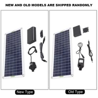 Solárna súprava vodného čerpadla Bewinner 30 W, DIY vonkajšie solárne vodné čerpadlo pre záhradné jazierka a hydroponické záhrady 9