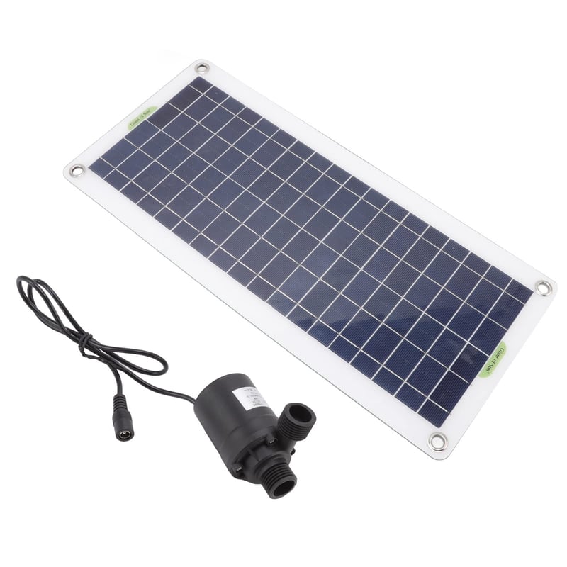 Solárna súprava vodného čerpadla Bewinner 30 W, DIY vonkajšie solárne vodné čerpadlo pre záhradné jazierka a hydroponické záhrady