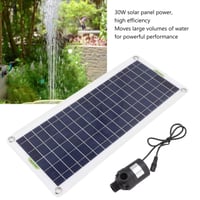 Solárna súprava vodného čerpadla Bewinner 30 W, DIY vonkajšie solárne vodné čerpadlo pre záhradné jazierka a hydroponické záhrady 6