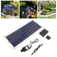 Solárna súprava vodného čerpadla Bewinner 30 W, DIY vonkajšie solárne vodné čerpadlo pre záhradné jazierka a hydroponické záhrady 4