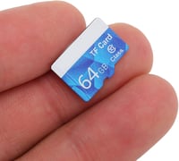 Bewinner 64GB MicroSD Memóriakártya Class 10 Vízálló Ütésálló Telefon Kamera Drón MP3 Lejátszó 6