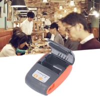 Bewinner Bluetooth termálna tlačiareň blokov, 58 mm prenosná mini POS tlačiareň, bezdrôtová mobilná tlačiareň účteniek a pokladničných blokov pre reštaurácie 3