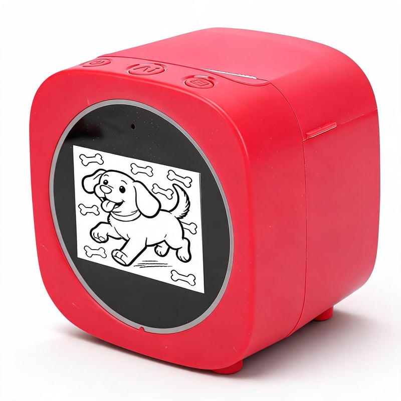Inteligentná hlasová tlačiareň štítkov s AI Bewinner, 2,4-palcový displej, termotlač bez atramentových kaziet, Bluetooth WiFi, prenosná tlačiareň štítkov na domáce použitie