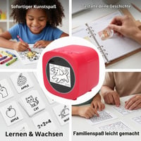 Inteligentná hlasová tlačiareň štítkov s AI Bewinner, 2,4-palcový displej, termotlač bez atramentových kaziet, Bluetooth WiFi, prenosná tlačiareň štítkov na domáce použitie 4