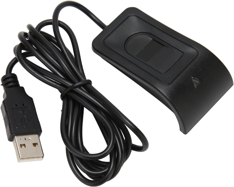 Bewinner USB Ujjlenyomat Olvasó - Biometrikus Azonosítás PC-hez, Jelszómentes Bejelentkezés