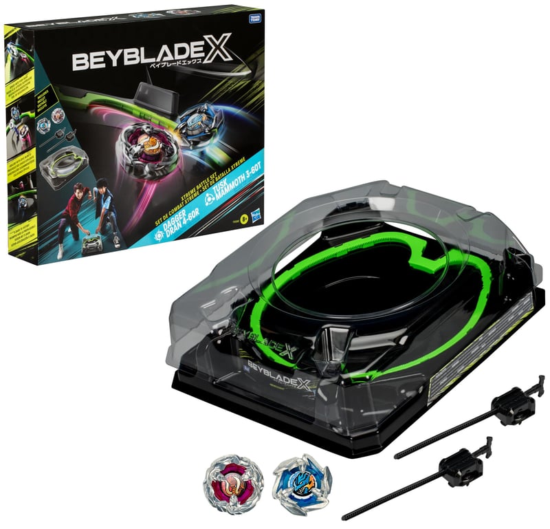 Beyblade X Xtreme Battle Set - Set de luptă cu titireze pentru copii