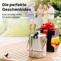Beyond Jégkocka Készítő Tálca Fedővel és Fogóval, Rozsdamentes Acél, 1,3 Literes Jégtartó - Stainlesssteel 7