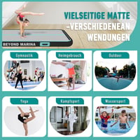 BEYOND MARINA felfújható tornaszőnyeg pumpával - 3/4/5/6 m 6