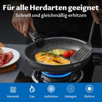 BEZIA Indukciós Edénykészlet Levehető Fogantyúval, Tapadásmentes, Minden Tűzhelytípushoz, Mosogatógépben Mosható 5