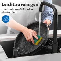 BEZIA Indukciós Edénykészlet Levehető Fogantyúval, Tapadásmentes, Minden Tűzhelytípushoz, Mosogatógépben Mosható 8