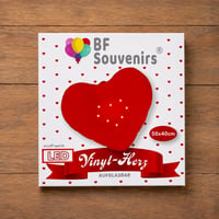Decorațiune inimă BF Souvenirs LED Vinyl Love 50x40 cm - Balon inimă gonflabil, reutilizabil, luminos, cu LED, pentru nuntă, logodnă, Ziua Îndrăgostiților, zi de naștere 7