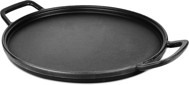 Weber ovális öntöttvas grill serpenyő 35,6 cm, előkezelt, univerzális