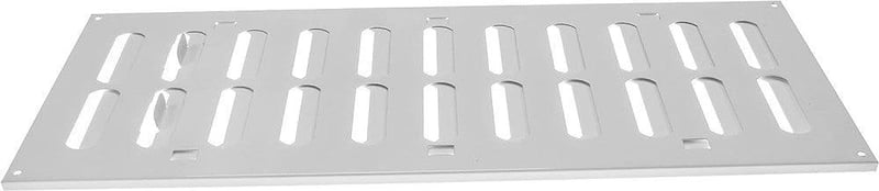 Állítható fehér légbeömlő rács 400x150mm rovarráccsal - HVAC