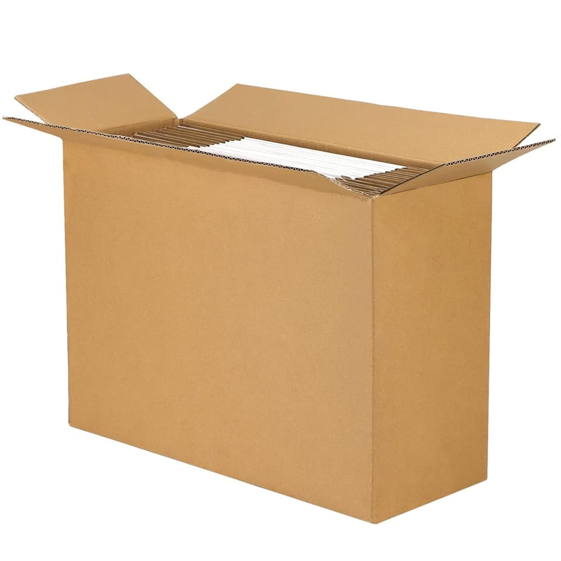 HORLIMER 25 db Fehér Postai Kartondoboz Fedéllel 229x153x51mm - Csomagküldéshez, Ajándékozáshoz