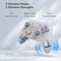 GuliKit KK3 Max Bluetooth Kontroller - Hall Effekt Joystick, Állítható Ravaszok, Cserélhető Paddlek, Switch/OLED/PC Kompatibilis, Drift-ment 4