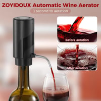 ZOYIDOUX USB-s Elektromos Borpumpa Zárható Dugóval - Ajándék Borkedvelőknek 3