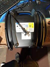Bezolejový kompresor Güde Airpower 180/08, 1100 W, 8 bar, 140 l/min, remeňový pohon, 2,5 m — bez súpravy adaptérov (stav: pozri 2. obrázok) 2
