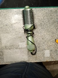 Cecotec CeramicCare Unique Olive meleg levegős hajkefe 1200 W keratin kezeléssel, kerámia bevonatú hajformázó kefe, olívazöld 3