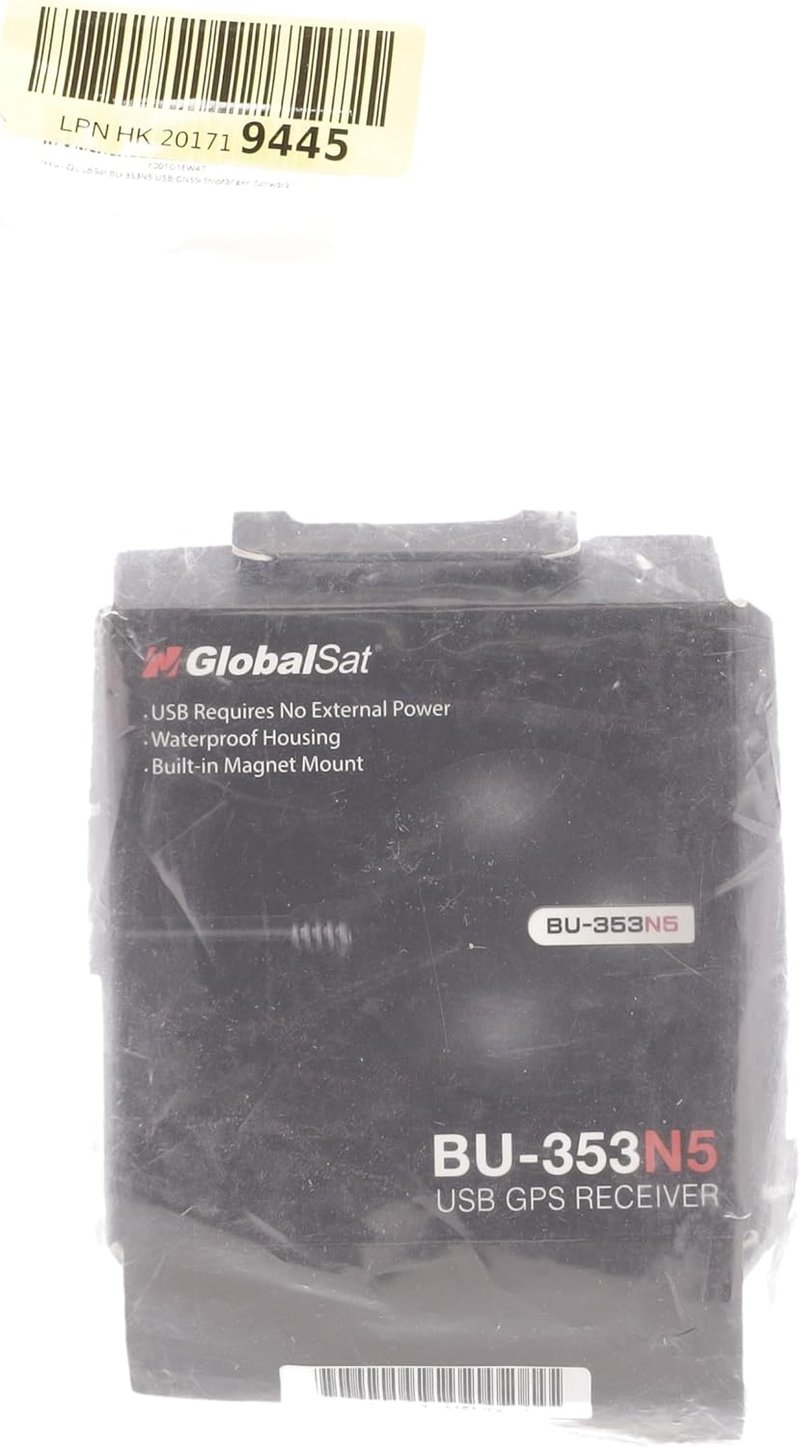 GlobalSat BU-353N5 USB GPS vevő, fekete