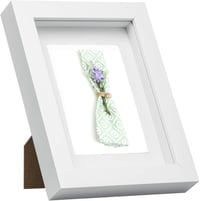 EUGAD E809 Fa Képkeret Üveglappal, 3D Tárgyak Kiállításához, 21x29,7 cm Méretben, Téglalap Alakú, 5 Színben Elérhető Fotókeret 1