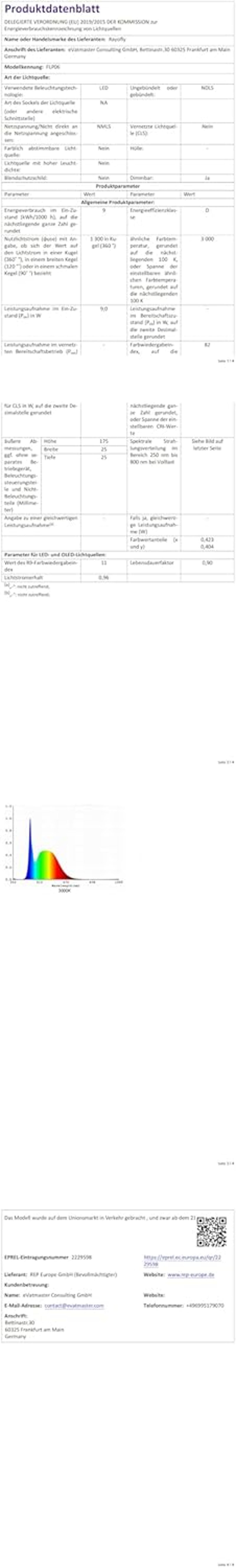 Rayofly Modern Állólámpa Nappaliba - 3 Izzós Fekete Állólámpa Polcokkal, Kristály Üveg Lámpaburával és Lábkapcsolóval Hálószobába, Irodába