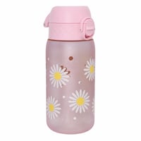 Detská fľaša ion8 350 ml, svetlofialová, nepriepustná, otváranie jednou rukou, bez BPA — výrazne opotrebovaný výrobok (stav: pozri 2. obrázok) 1