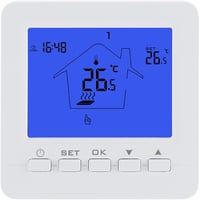 Wengart LCD érintőképernyős programozható padlófűtés termosztát - Bontott 1
