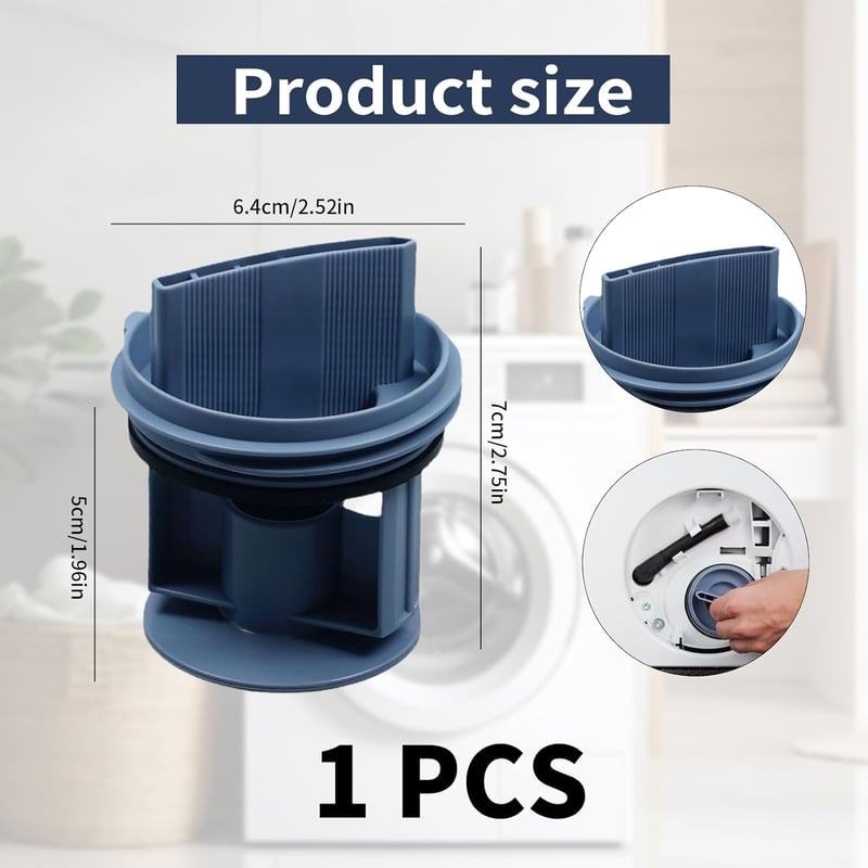 BFUZXY Szűrőbetét Siemens Bosch Constructa Neff Balay Mosógéphez iQ300 iQ500 iQ700