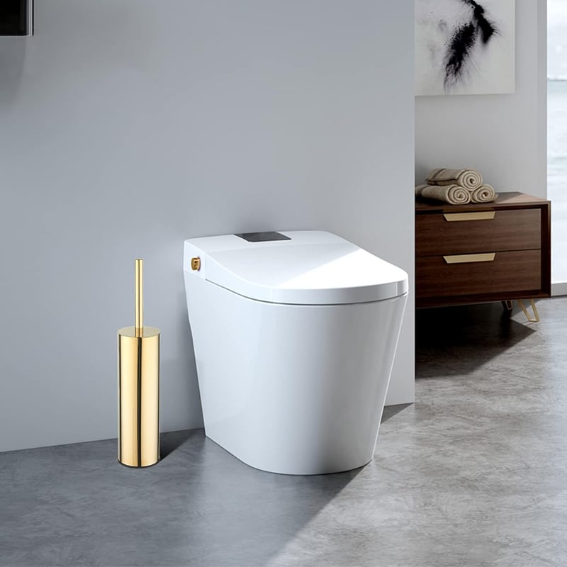 BGL 304 Rozsdamentes Acél WC Kefe Tartó Arany