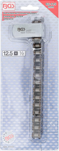 Reťazový kľúč na olejové filtre BGS 1033 – priemer Ø 65 – 115 mm 4